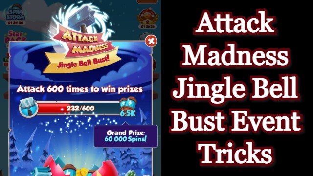 Coin Master – Attack Madness Jingle Bell Bust Event Tricks